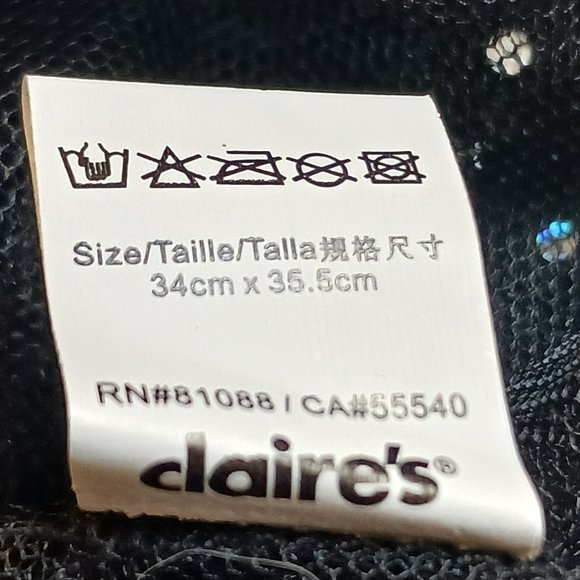 Claires Womens Glitter Polka Dot Tulle Tutu   Size M-L - Picture 5 of 6